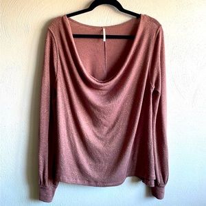 Free People Draped Top Size M